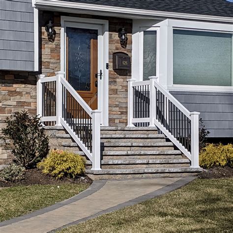 exterior porch railing white